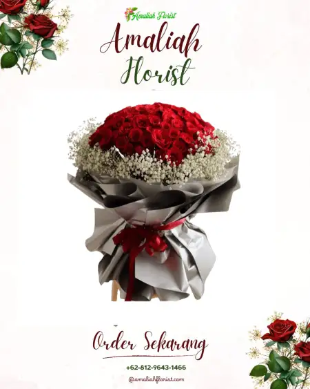 Buket Bunga Garden Wedding Sentul